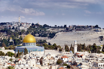 Jerusalem old sity view