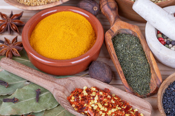 Different  spices