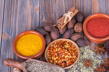 Different  spices