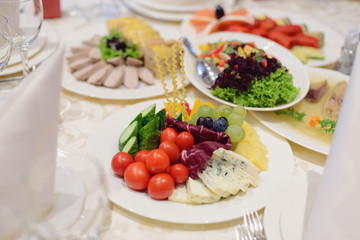 Fruits, Vegetables and Cheese