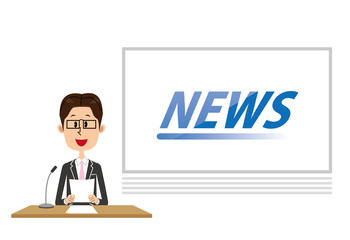 ニュースキャスター