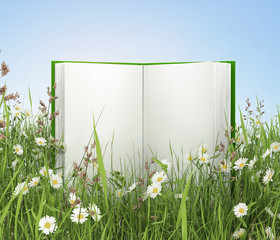 BOOK WITH NATURE