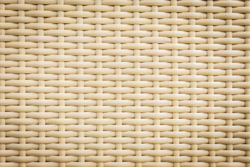 Plastic rattan weaving texture