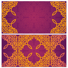 Invitation. Abstract background.