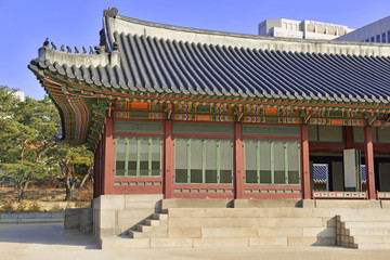 Fototapeta premium Deoksugung Palace in Downtown Seoul, Korea