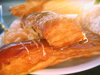 pastry on plate