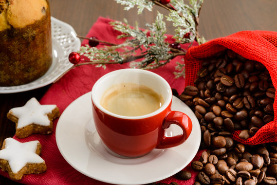 Espresso for Christmas breakfast