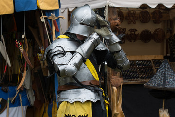 Ritter in R&uuml;stung