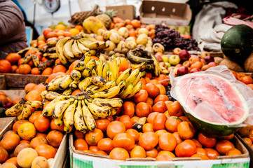 Mercato di Chivay, Perù