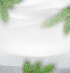 Fototapeta na wymiar Christmas snowy background.