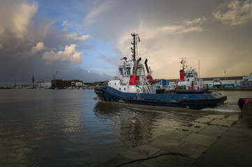 Fototapeta premium remorqueur