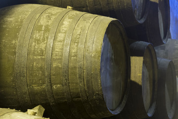 port wine barrels