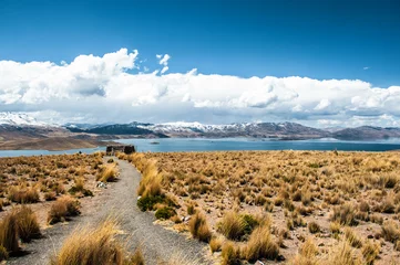 Fototapeten Laguna Lagunillas, Puno, Perù © marziafra