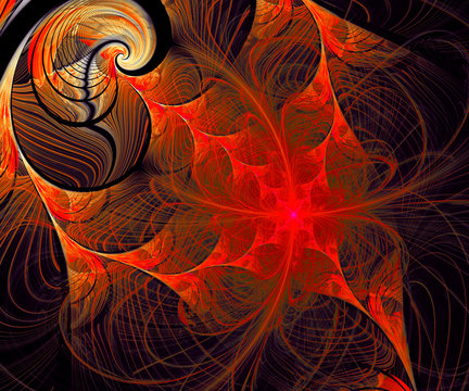 Fototapeta Computer generated fractal artwork