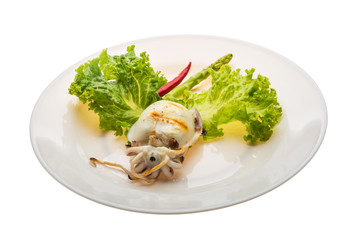 Grilled cuttlefish