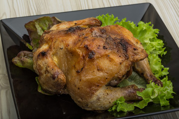 Roasted chicken