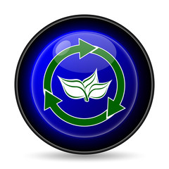 Recycle arrows icon