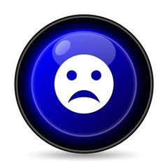 Sad smiley icon