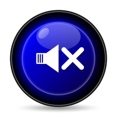 Obraz premium No sound icon