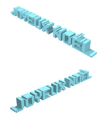 Joyeux Noël - geek - pack 2 vues 3D