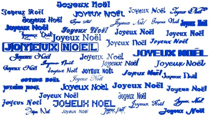 Joyeux Noël Multi - bleu