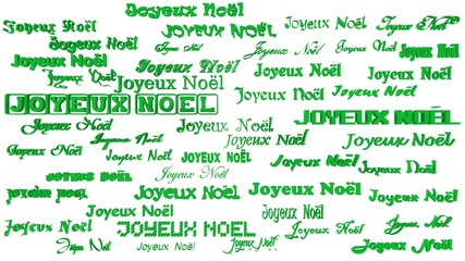 Joyeux Noël Multi - vert