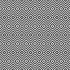 Ethnic tribal zig zag and rhombus seamless pattern.
