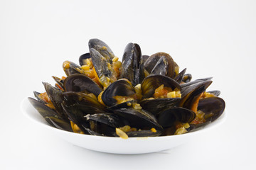 Mussels with sauce