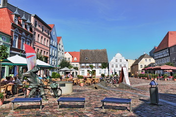 Ueckermünde Marktplatz