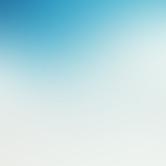 Gradient Abstract blue and white  background with bokeh lights