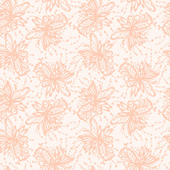 Seamless floral pattern.