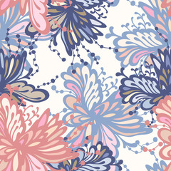 Seamless floral pattern.