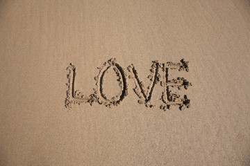 love text in earth