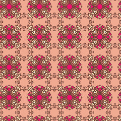 Seamless floral pattern.