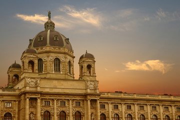 Naklejka premium Kunsthistorisches Museum Vienna Austria