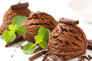 Chocolate ice cream