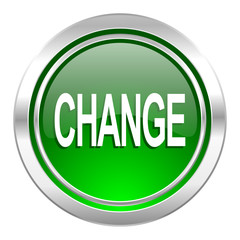 change icon, green button