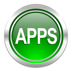 apps icon, green button