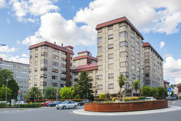 Afiador square in Ourense