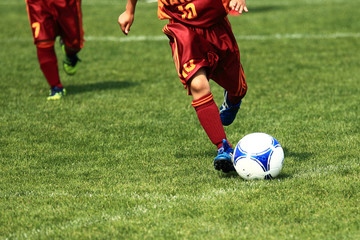 Fototapeta premium サッカー