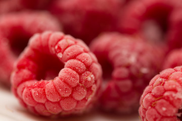 frozen raspberries