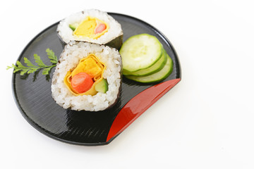 美味しそうな巻き寿司
