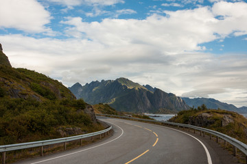 Lofoten road