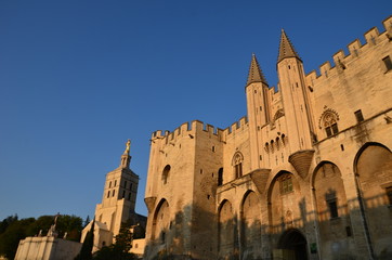 Fototapeta na wymiar Palais des papes, Avignon 