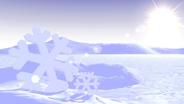 Snowflake Background