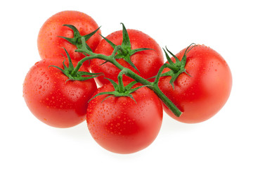 Close-up photo of tomatoes with water drops