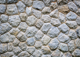 Granite stone wall Background