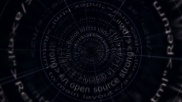 HTML Code Tunnel Background