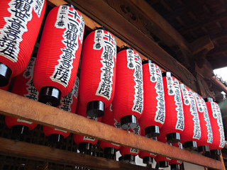 地蔵院（椿寺）の提灯