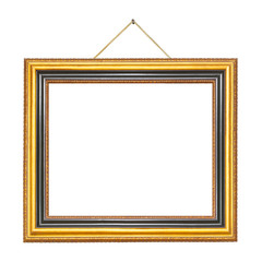Retro frame on rope